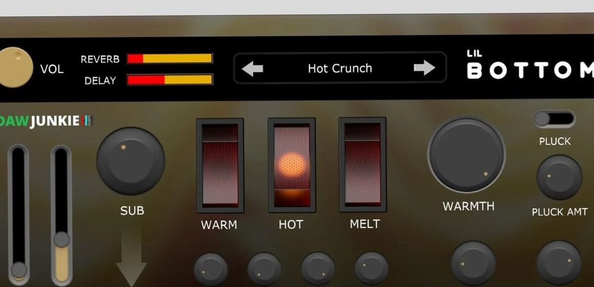 gratuit - Dawjunkie Lance Le Synthétiseur Lil Bottom Bass (gratuit pour une durée limitée)