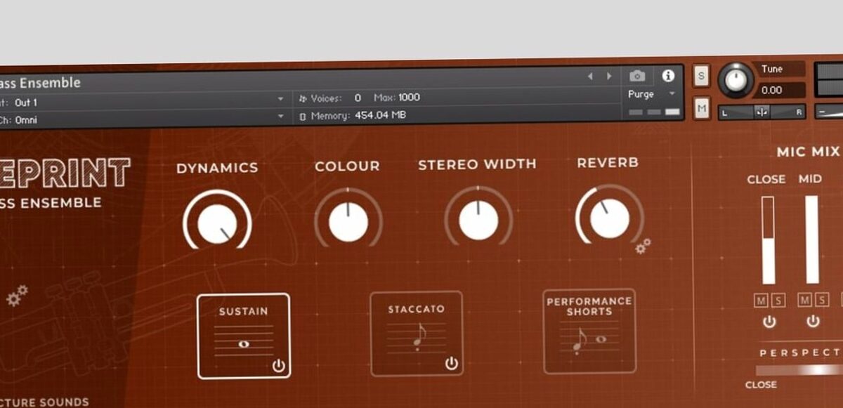 cuivres - Fracture Sounds lance le Blueprint gratuit : bibliothèque d'ensemble de cuivres pour Kontakt Player