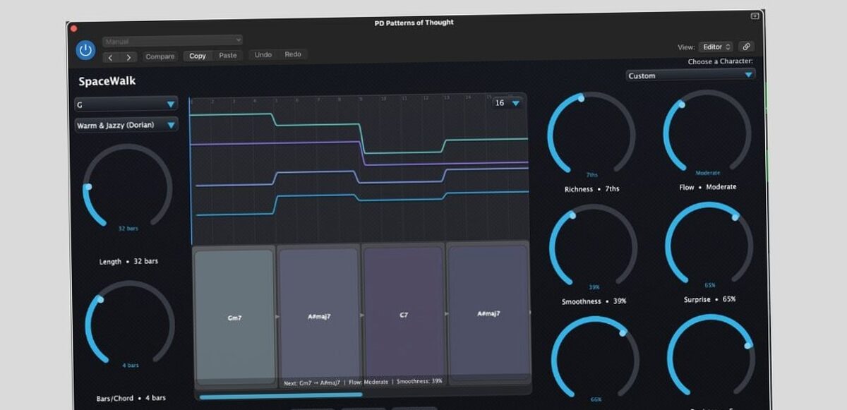 générateur - Higher Plane lance Spacewalk, un générateur de progression d'accords ambiants gratuit