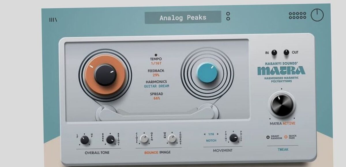 Matra - Obtenez Matra, un effet de délai polyvalent de Karanyi Sounds, gratuitement dans une offre limitée !