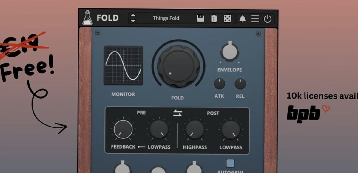 gratuit - Audiothing Things Fold est gratuit sur Bpb (10 000 licences disponibles)