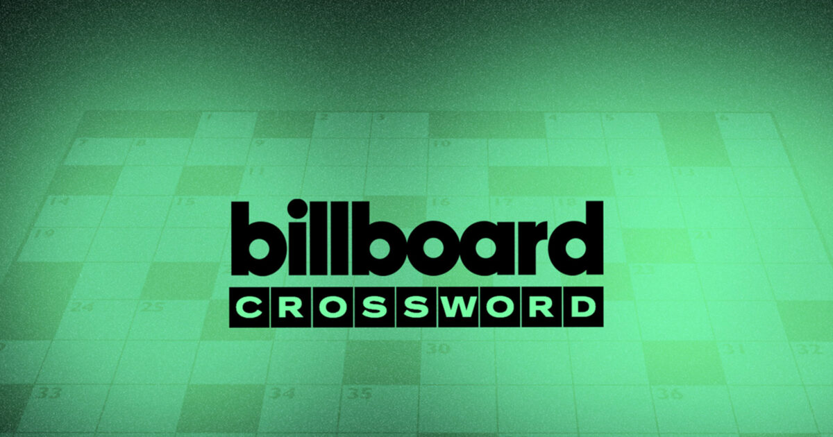 Mots - Billboard Lance de Nouveaux Mots Croisés Quotidiens (avec une Semaine Thématique sur Taylor Swift) Pour les Fans de Musique et de Casse-têtes