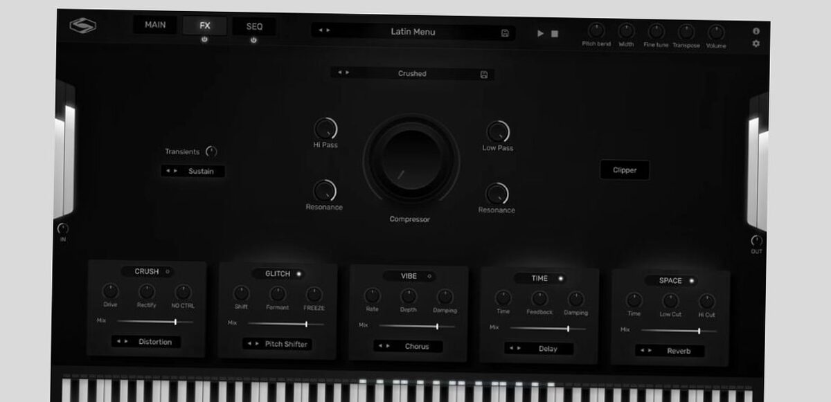 Crush - Crush Audio lance Crush Percussion et le plugin Crush Fx gratuit