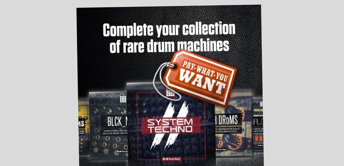 Batterie - Drum Depot Célébre Avec Une Vente Payez Ce Que Vous Voulez Sur Tous Les Packs D'échantillons De Batterie