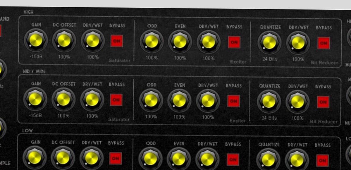 plugin - Le plugin de distorsion multibande Hornet Graffio est gratuit jusqu'au 3 octobre