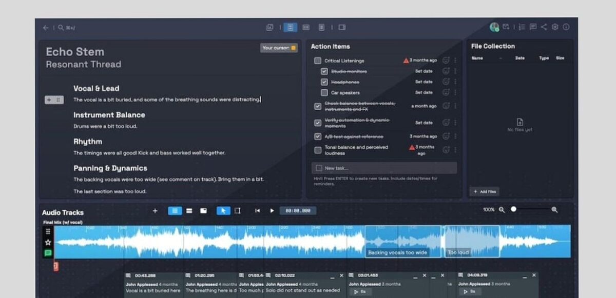 Producteurs - Opusonix Simplifie la Révision et la Collaboration des Mix pour les Producteurs Modernes