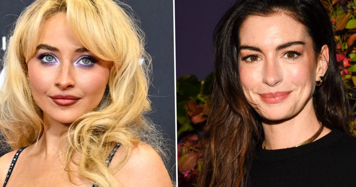 princesse - Sabrina Carpenter arrête Anne Hathaway lors d'un spectacle à New York "pour être la princesse la plus parfaite du monde"