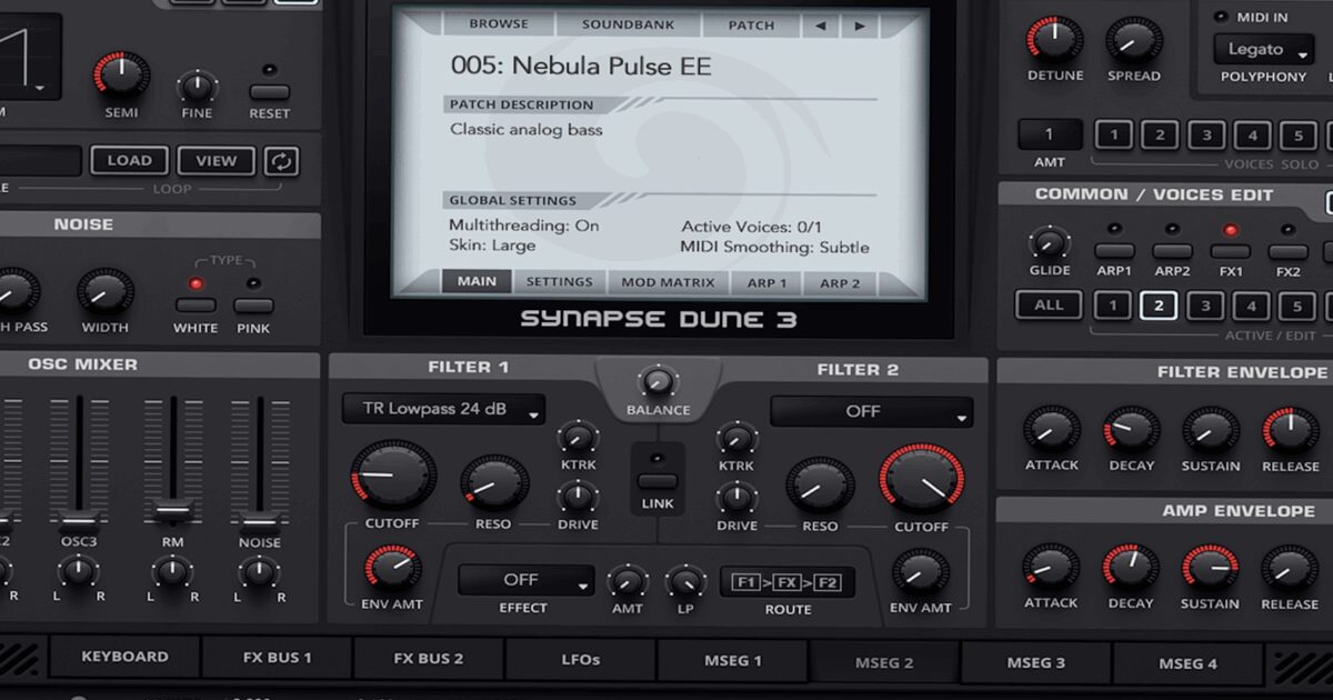 sons - Test de la bibliothèque de sons Expressive E d'Expressive Suite 3