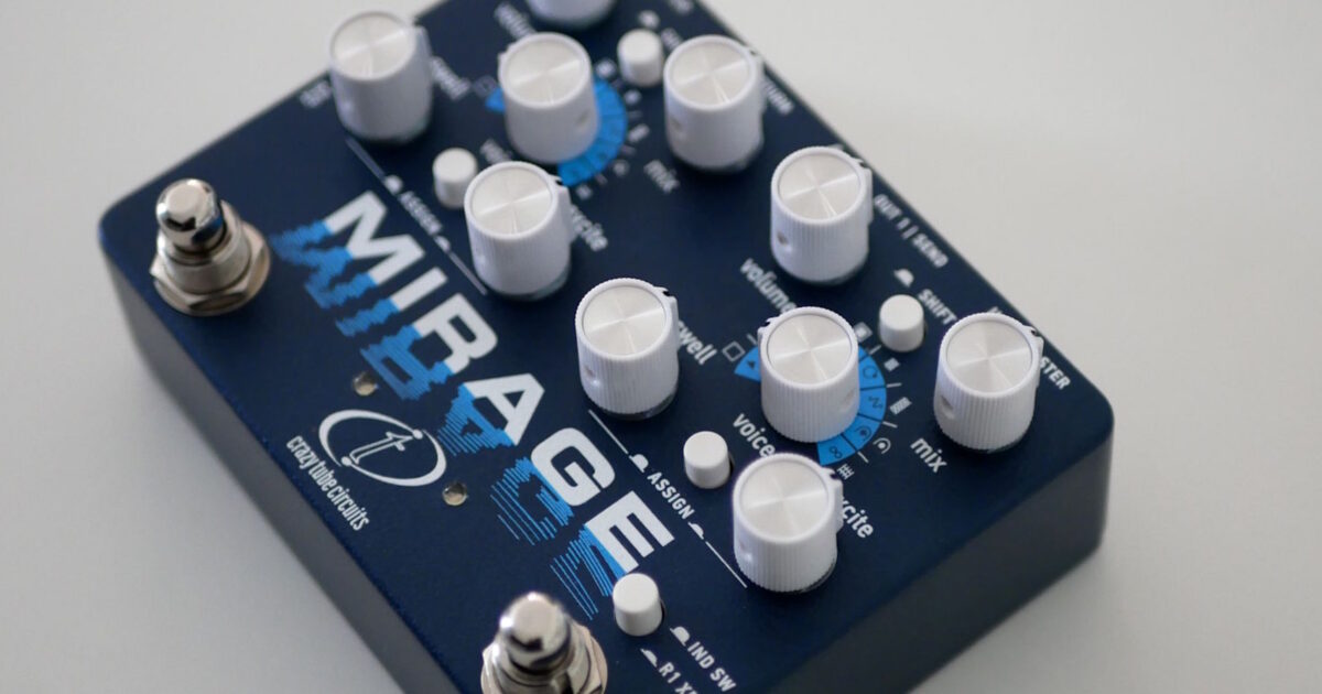 pédale - Test de la pédale Crazy Tube Circuits Mirage : Découvrez ses performances clés !