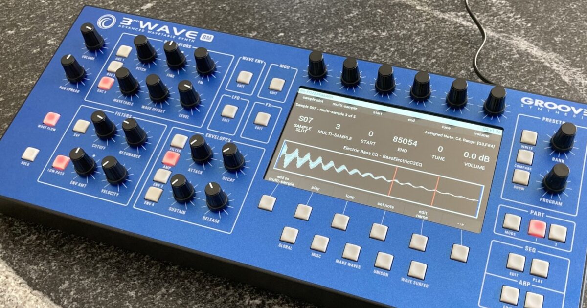 unique - Test du 3rd Wave 8m de Groove Synthesis : Qu'est-ce qui le rend unique ?