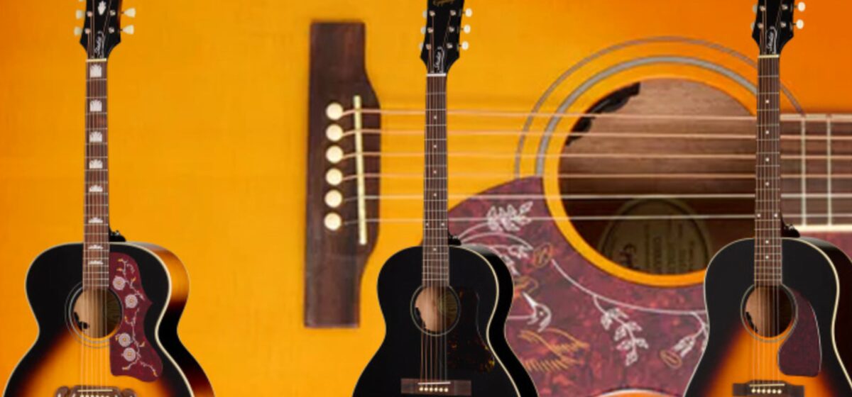 Folks - Epiphone Présente Ses Folks En Version Studio