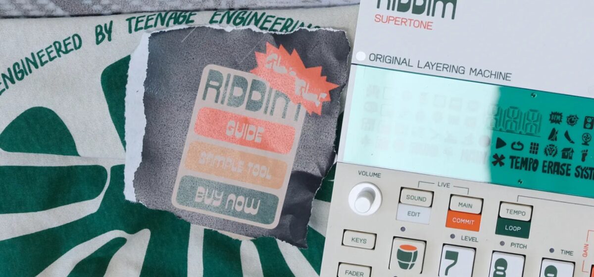 EP-40 - Teenage Engineering Annonce Officiellement l'EP-40 Riddim