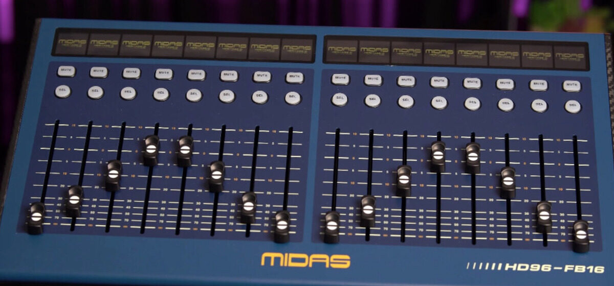 Extension - Midas Lance une Extension et une Mise à Jour pour Ses Consoles HD96-Air et HD96-24-CC-IP