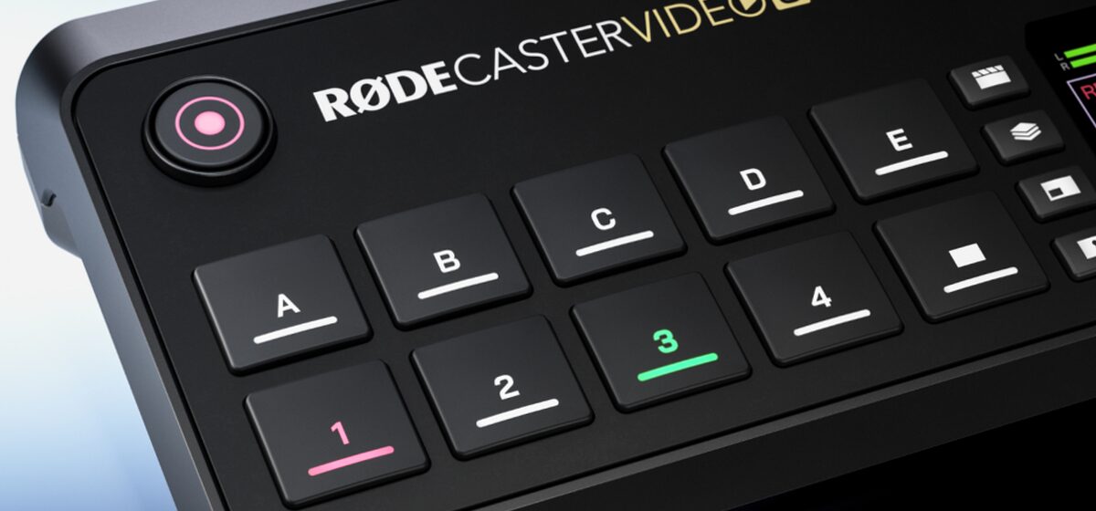 RØdecaster - RØde annonce la RØdecaster Video S