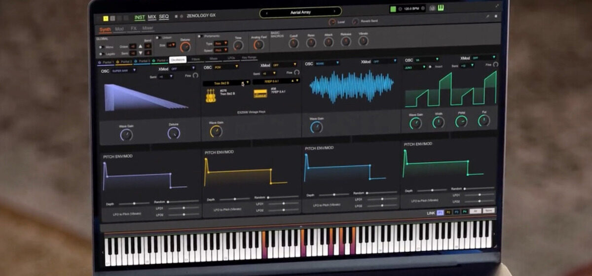 moteur - Roland présente Zenology Gx, la nouvelle génération du moteur Zen-core intégrée à Galaxias