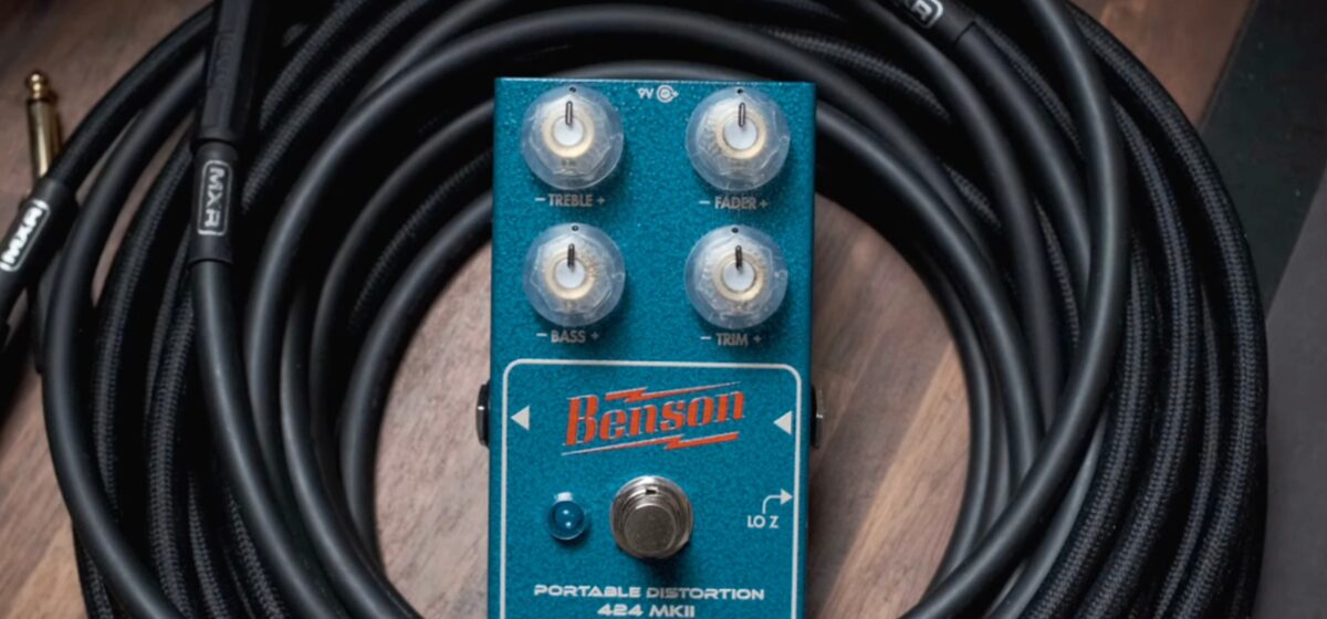Distortion - Benson Amps présente la Distortion Portable 424 MkII