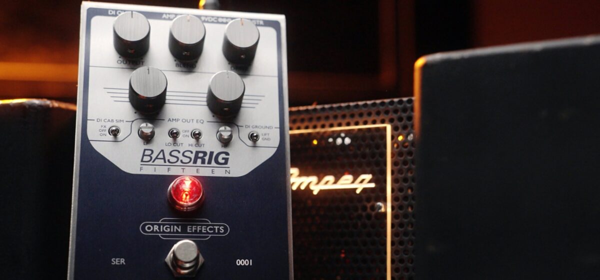 Bassrig - Origin Effects présente le Bassrig Fifteen