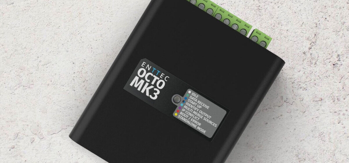Passe - Enttec met à jour le Passe L'octo en version Mk3