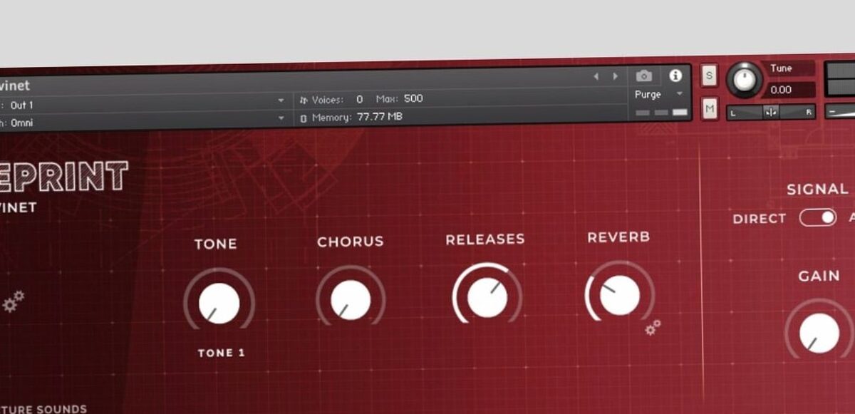 Blueprint - Fracture Sounds Lance un Blueprint Gratuit : Clavinet pour Kontakt Player