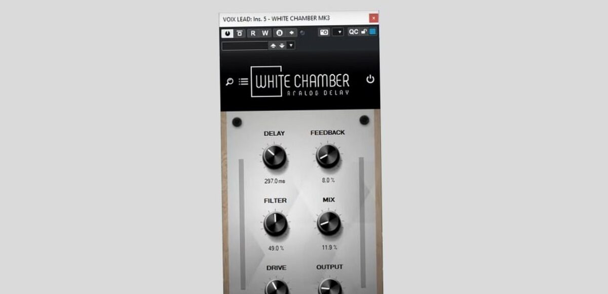 Plugin - Lotus Sound Audio Lance le Plugin de Delay Analogique Gratuit White Chamber Mk3