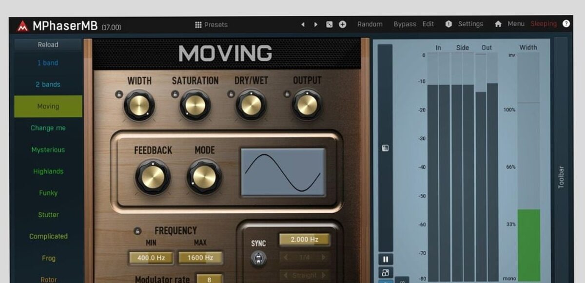 plugin - Le plugin de phaser multibande Mphasermb de Meldaproduction est gratuit pour une durée limitée