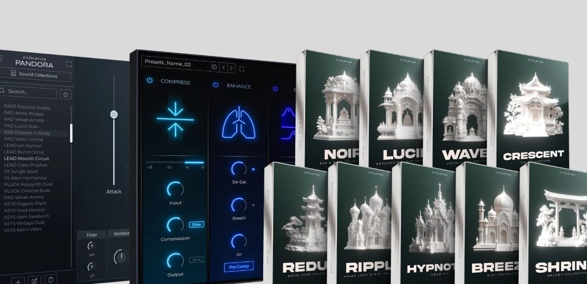 plugin - Cymatics va lancer le plugin Pandora et la bibliothèque sonore Shrine gratuitement le 26 novembre