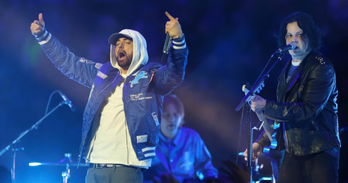 performance - La performance de Jack White et Eminem lors du spectacle de mi-temps à Ford Field est désormais en streaming