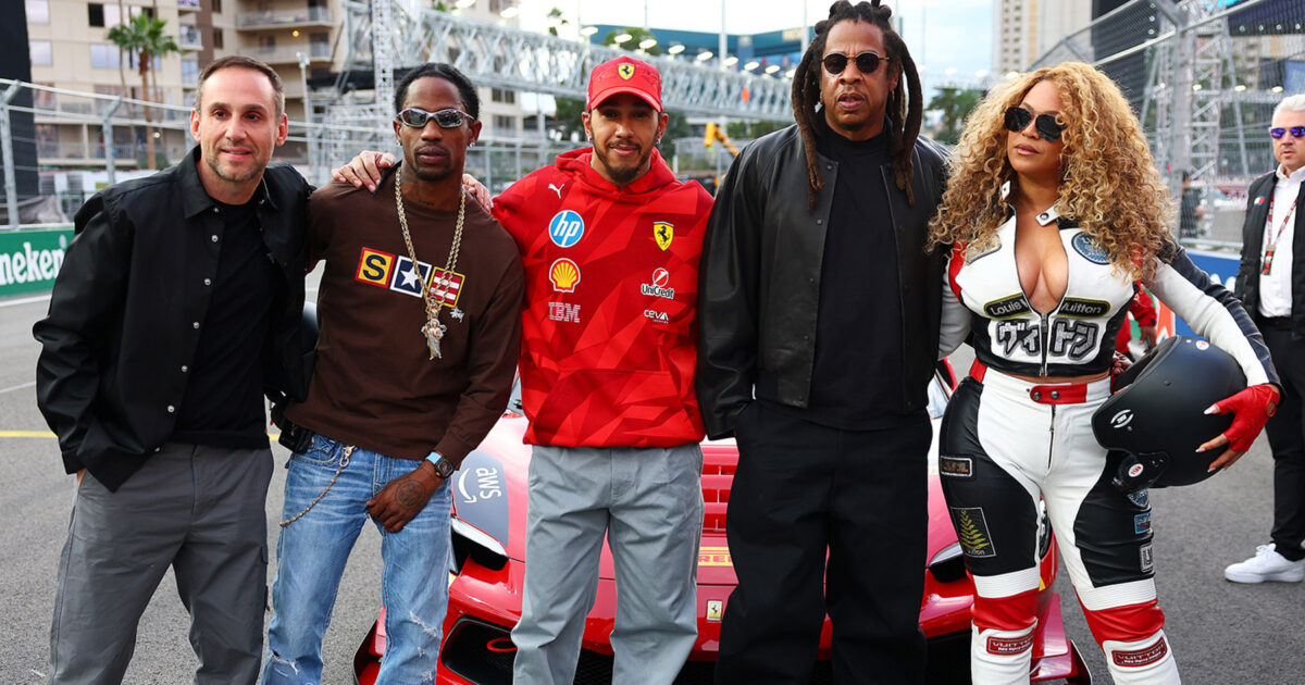 Beyoncé - Beyoncé qualifie Lewis Hamilton de « meilleur de tous les temps » après sa rencontre avec le champion de F1 et Jay-Z à Las Vegas