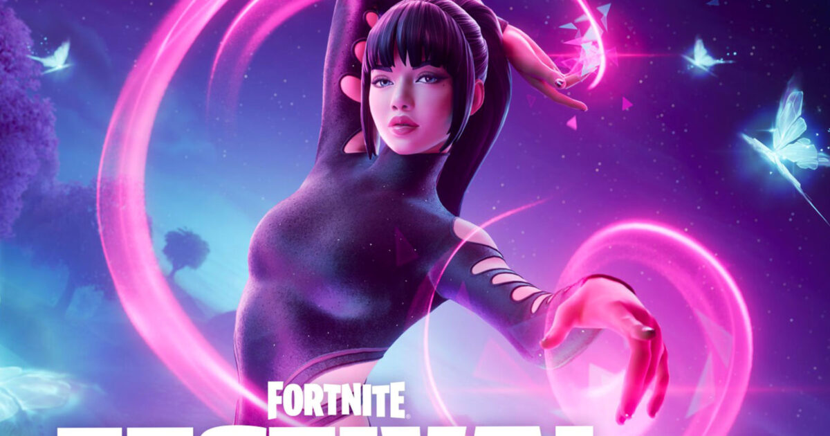 Festival - Lisa en Tête d'Affiche du Festival Fortnite Saison 12 avec Tenues et Morceaux : Découvrez le teaser