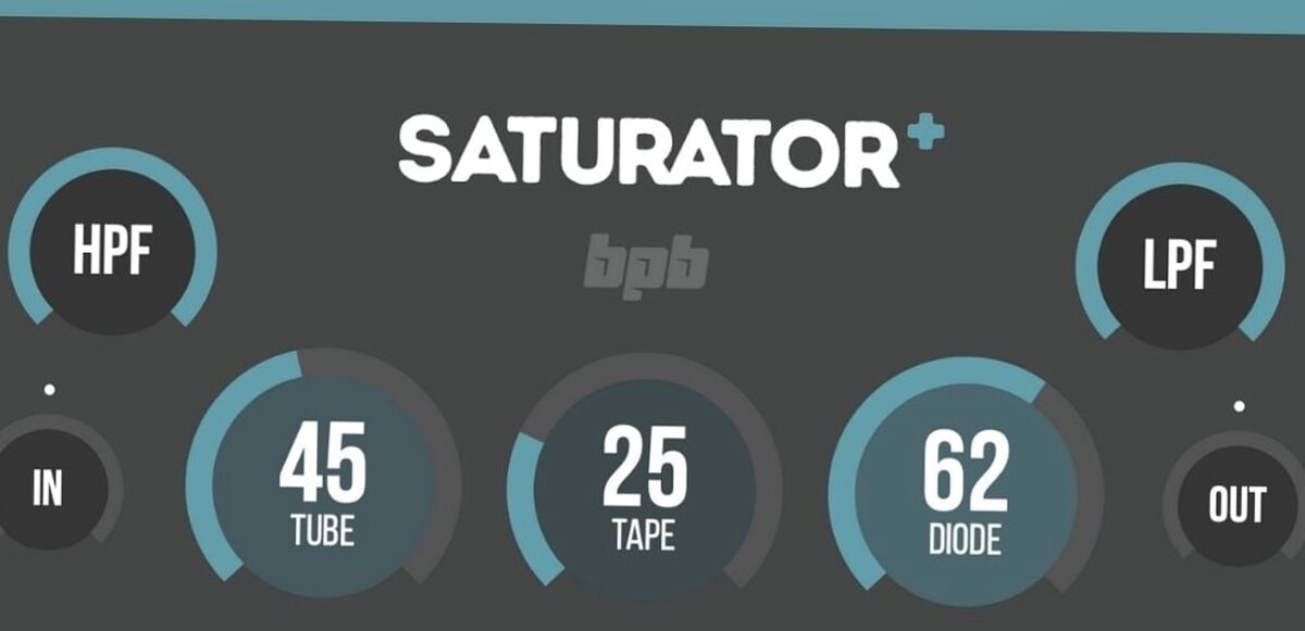 plugin - Le Bedroom Producers Blog lance le plugin gratuit Bpb Saturator Plus pour une saturation analogique.