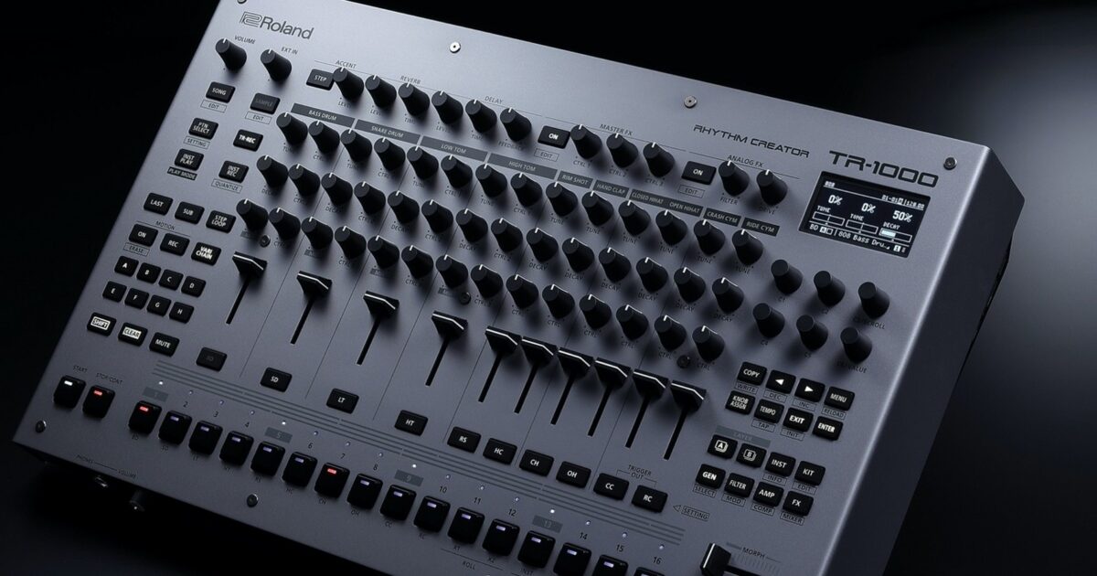 Roland - Test de la Roland TR-1000 : Découvrez ses performances exceptionnelles !
