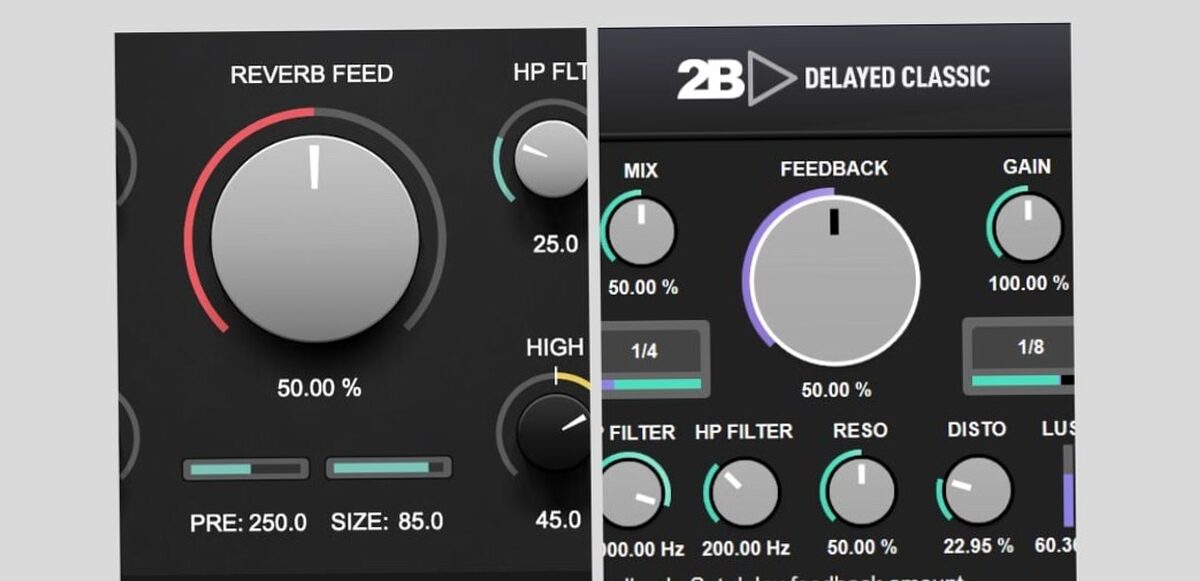 Gratuitement - 2b Played Music Propose Slimverb et Delayed Classic Gratuitement