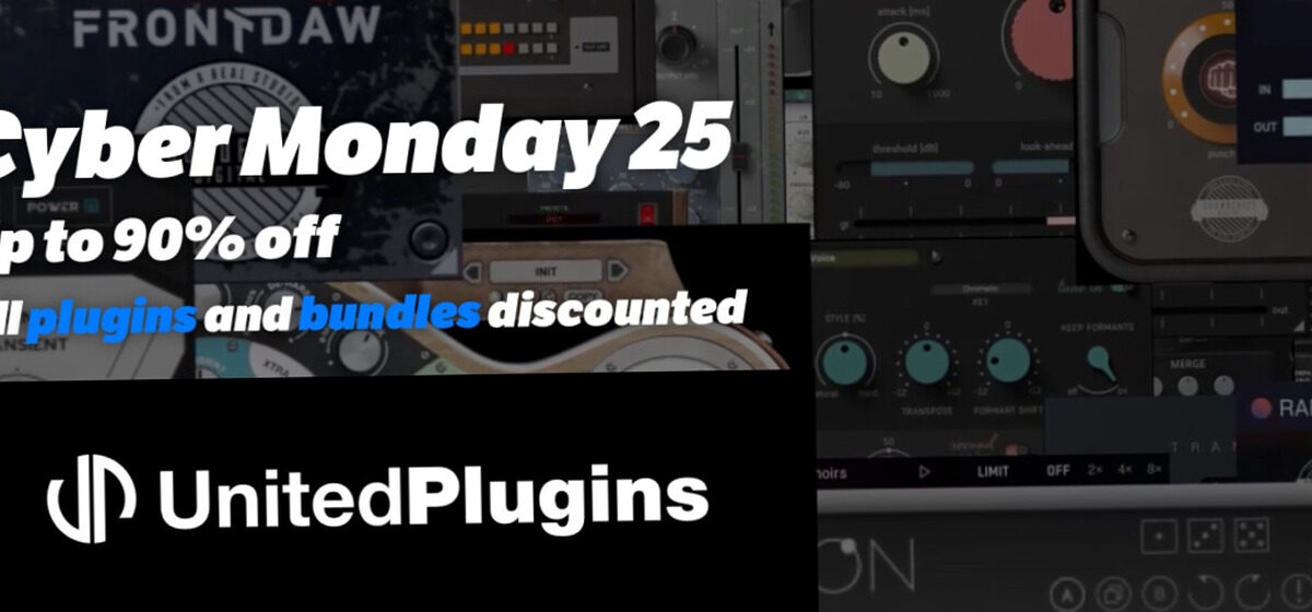 Plugins - Le Cyber Monday avec United Plugins