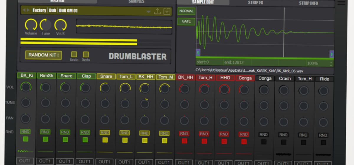 Drum - Audioblast présente le Drum Blaster
