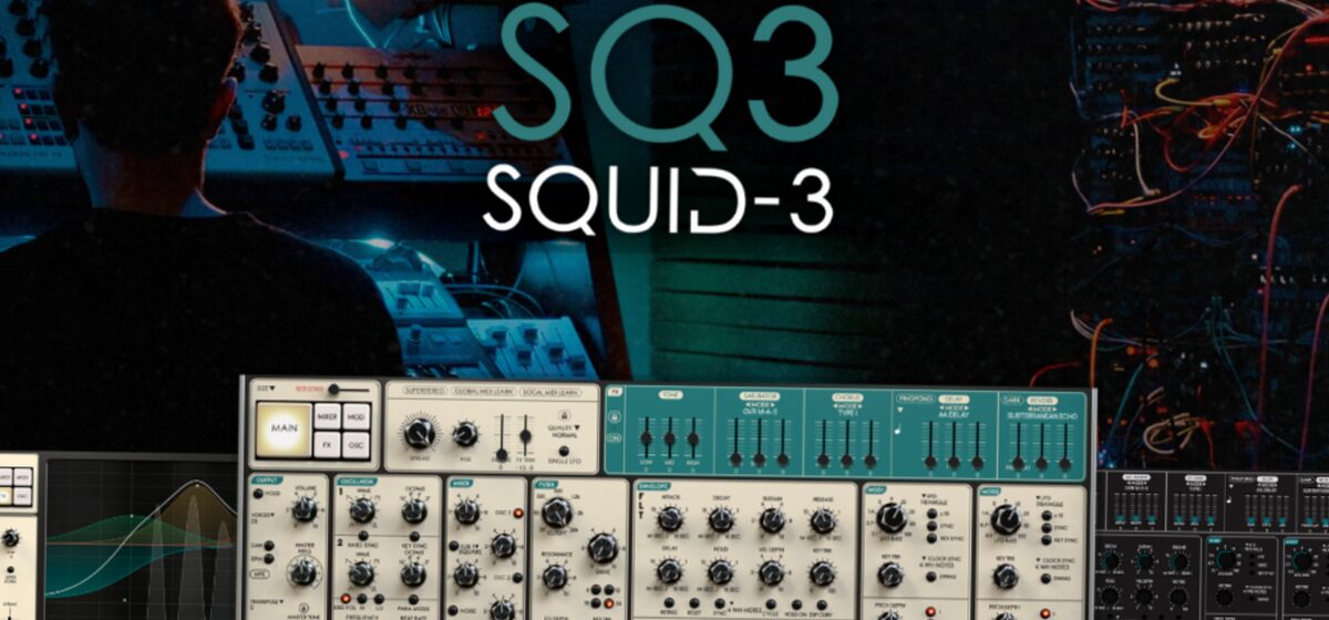 Squid3 - Acustica Audio lance Squid3