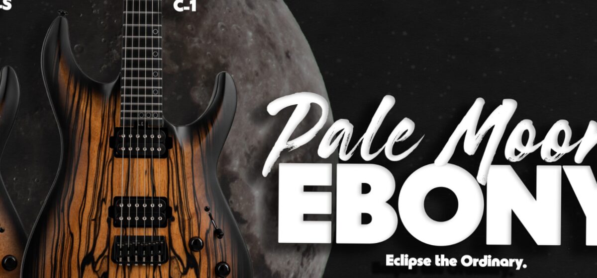 Pale - Le Pale Moon Ebony arrive chez Schecter