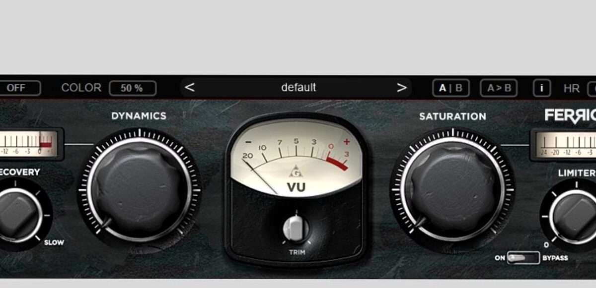 Ferrictds - Variété de son dévoile Ferrictds Mkiii, un effet de saturation analogique gratuit pour Windows