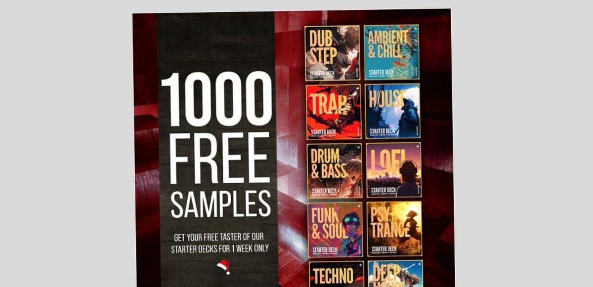 Échantillon - Black Octopus Sound Lance un Échantillon de Deck de Noël avec 3 Go de Sons Gratuits