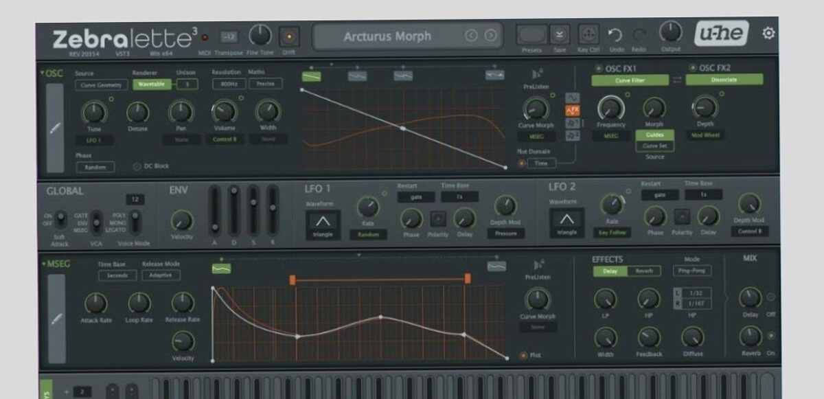 Synthétiseurs - U-he Annonce Zebralette 3.0 Rc, Améliorant L'un Des Meilleurs Synthétiseurs Gratuits