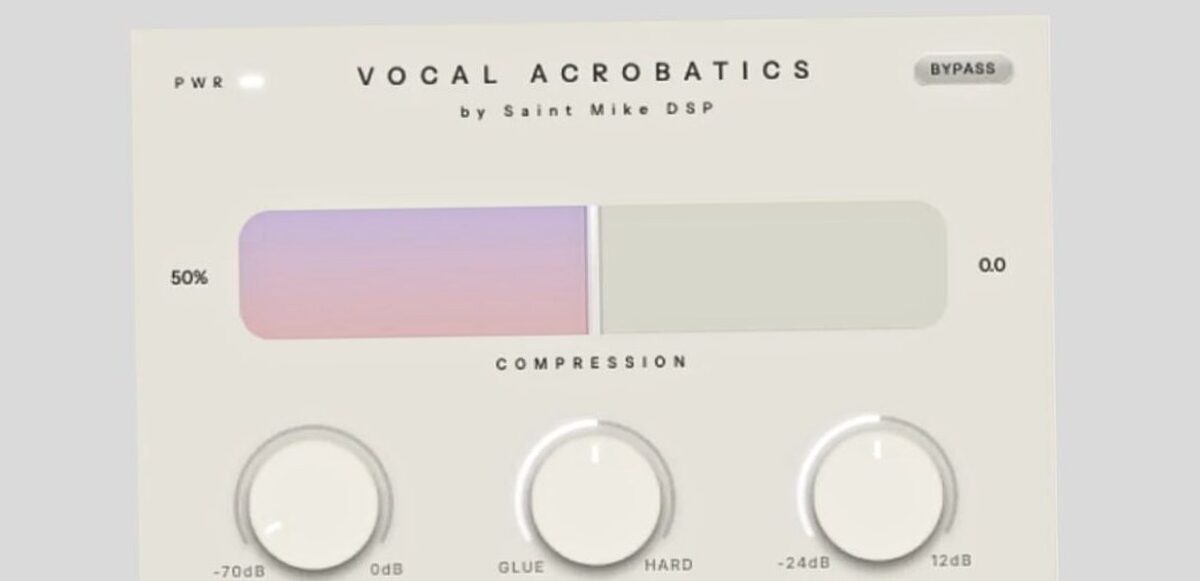 plugin - Le plugin de compression vocale Saint Mike Dsp Vocal Acrobatics est gratuit pour une durée limitée