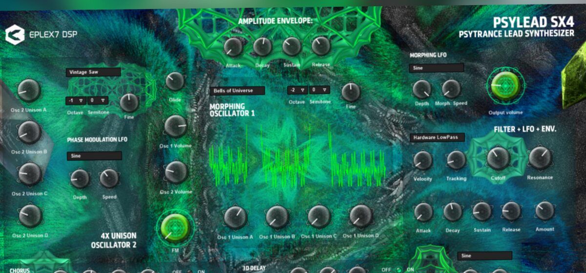 Synthétiseur - Eplex7 Dsp Lève Le Voile Sur Le Synthétiseur Virtuel Psylead Sx4