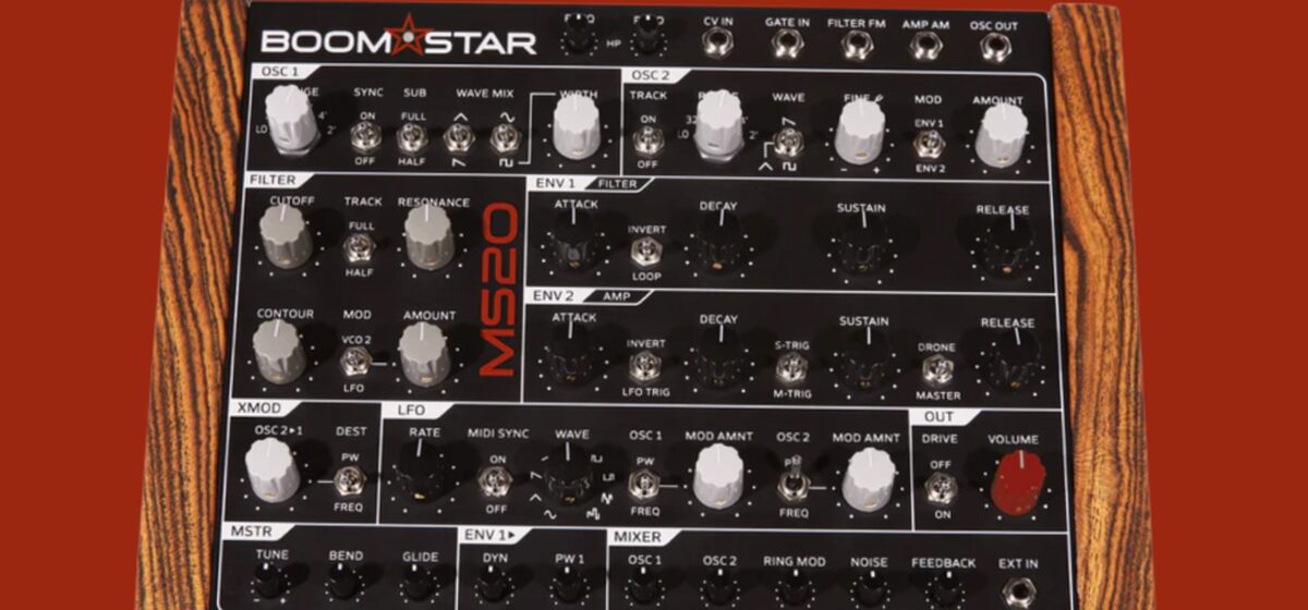 Boomstar - Le Boomstar MS20 est désormais disponible