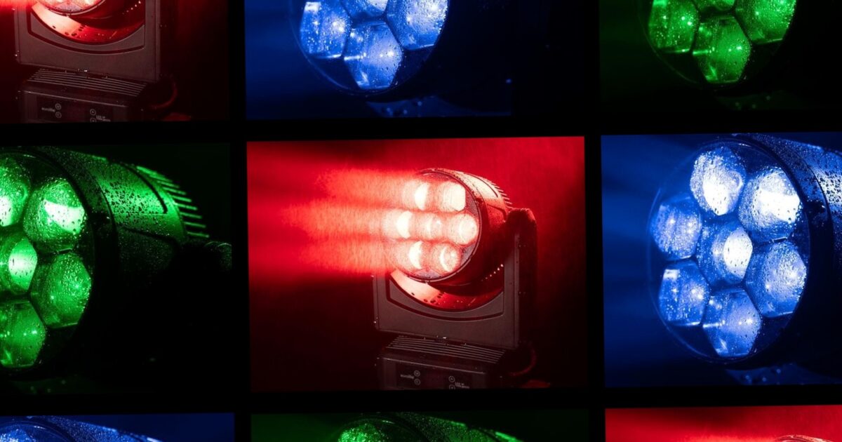 LED - Test : Lyre Eurolite LED IP TMH-H420